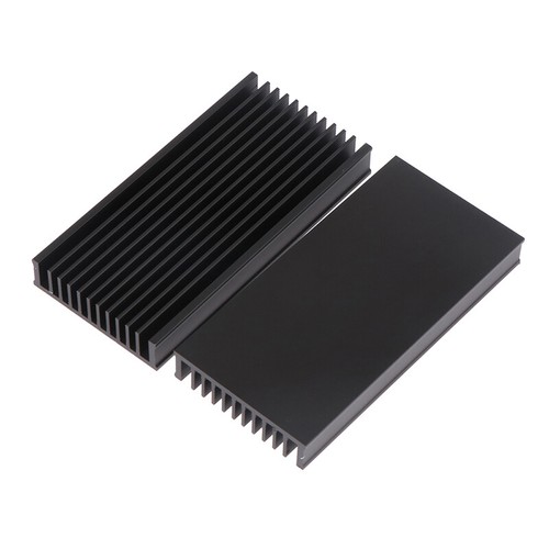 1Pc Aluminum Heatsink Cooler 50*100*12.7mm LED IC Fan Power Amplifier Radiator - Afbeelding 3 van 7