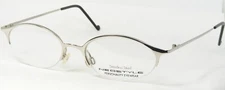 Vintage NEOSTYLE COLLEGE 183 829 SHINY SILVER EYEGLASSES 48-18-135mm Germany