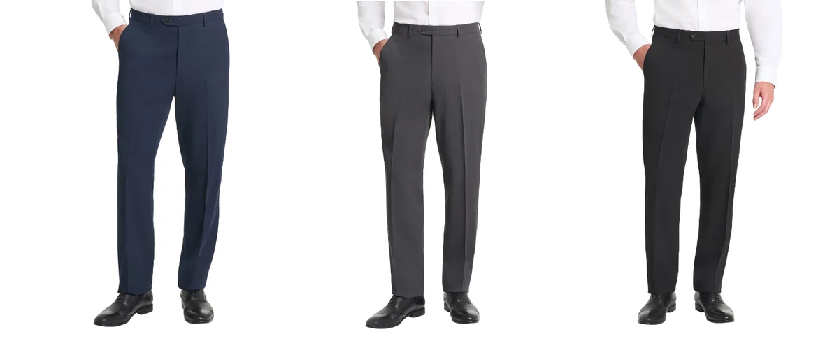 Chaps Polyester Flat Front Pants for Men for sale | eBay
