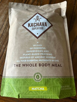 KA CHAVA tribal superfood the whole body meal 922.5g MATCHA  APRIL 2025