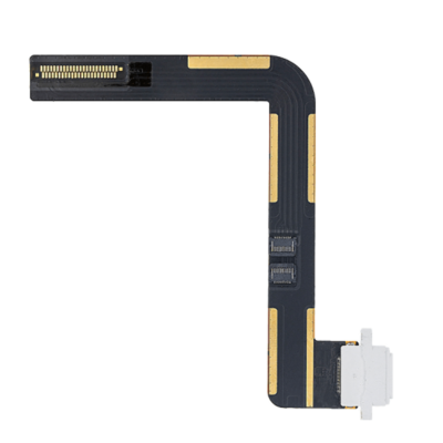 Charging Port Flex Cable Replacement WHITE for iPad Air 1, iPad