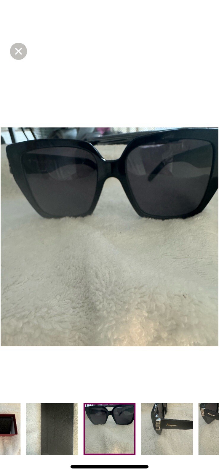 Authentic Ferragamo Sunglasses - image 4