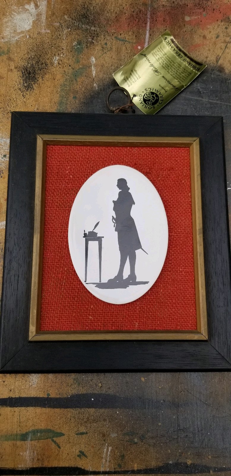 Pair Of Vintage Soriano Ceramics American Historical Wall Hangings eBay