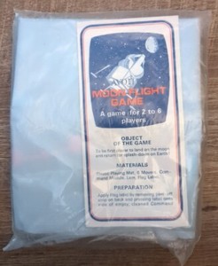 Vintage 1970 Avon Moon Flight Game 2-6 Players Be The First To Land On Moon
