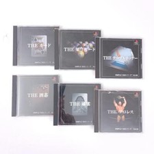 Sony Playstation PS1 The Simple Series Lot of 6 Japan Import NTSC-J Tested