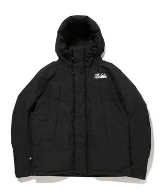 Men size L TE FIRST DOWN WRAP DOWN PARKA DICROS MAURI BLACK(06 