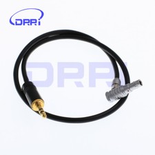 Right angle 00B 5 Pin male to Stright 3.5mm TRRS Jack ARRI mini Audio Cable