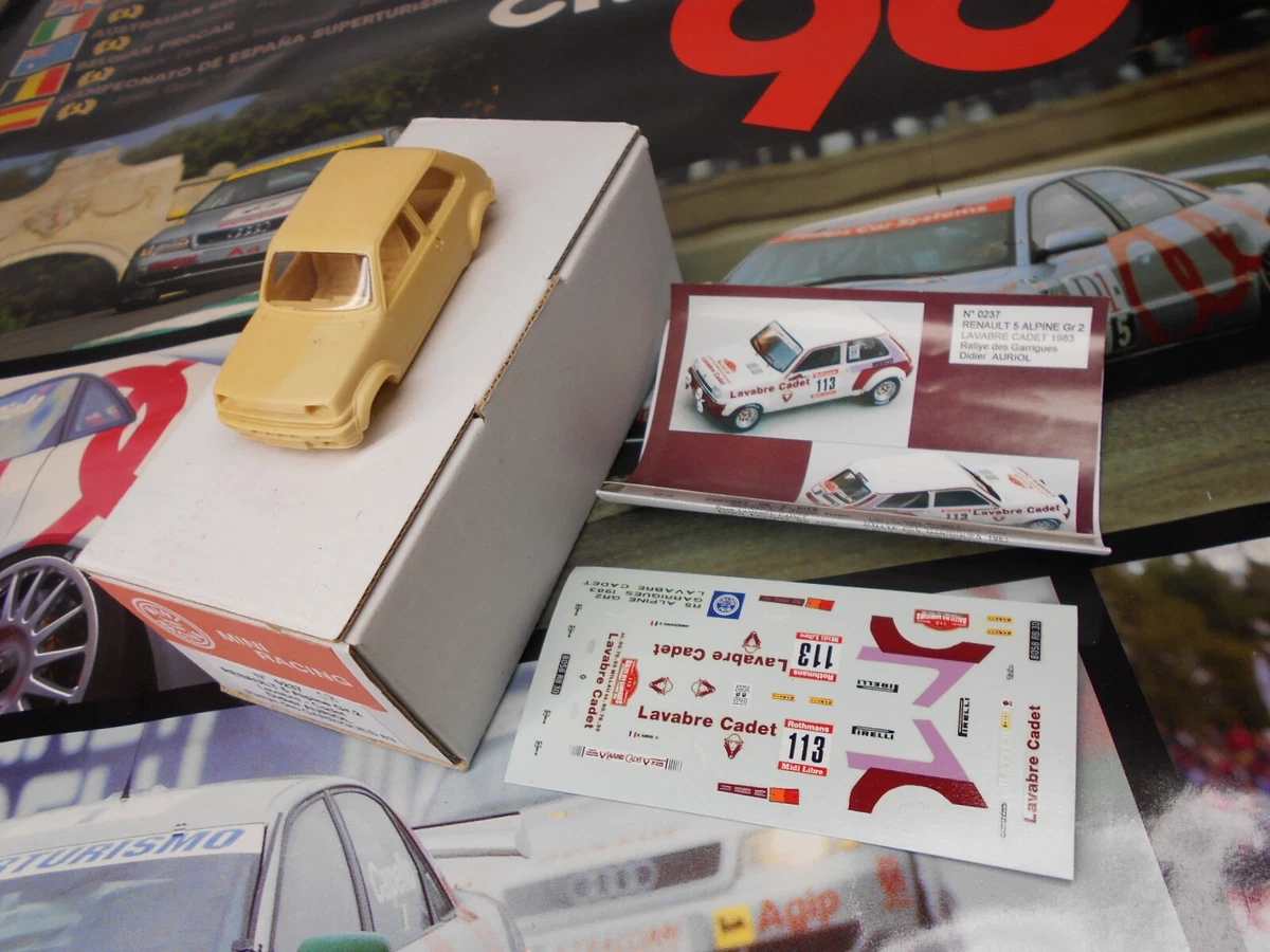 Mini Racing Kit Monté 1/43 - Peugeot 406 Halleröder STW 1996 Heger