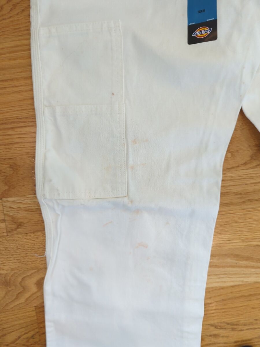 New Dickies Sherwin Williams Pants Mens 38x30 White Utility New Dickies Sherwin Williams Pants Mens 38x30 White Utility