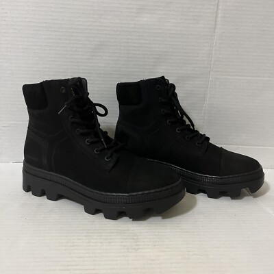 G-STAR NOXER HIGH DENIM Women BOOTS US 9 UK 6.5 EU 40 Black