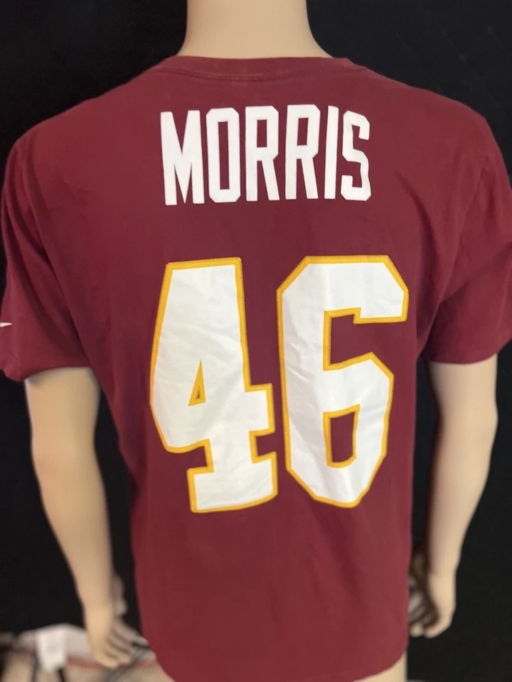 Camiseta de los Washington Redskins Alfred Morris Nike Calce Regular Adulto Grande NFL Roja Foto 3 de 4