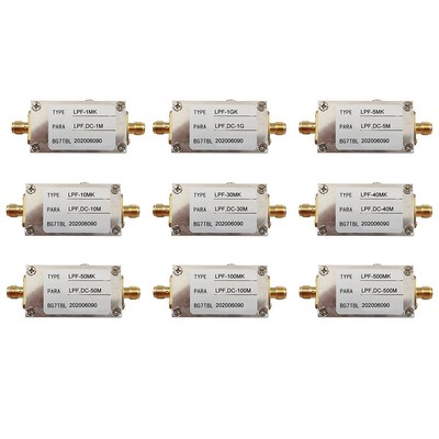 Hochleistungs HF Tiefpassfilter LPF Modul 1M 1G 50 OHM stabile Materialien
