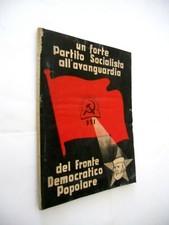 Un forte Partito Socialista all'avanguardia del FRONTE POPOLARE 1948