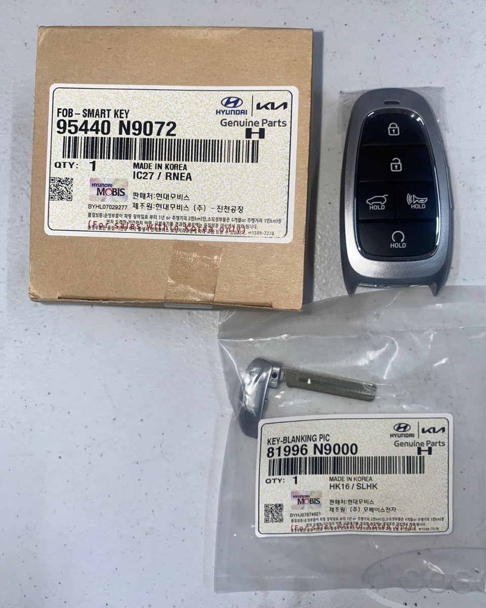 2021-2022 Hyundai Tucson Smart Key PN: 95440-N9072 FCC: 4F27 | eBay