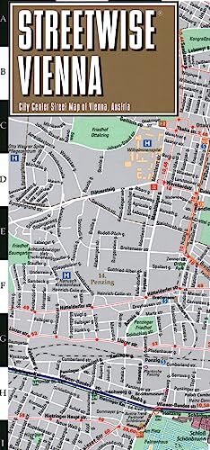Michelin Streetwise Vienna Map - Laminated City Center Street Map of Vienn (Map)