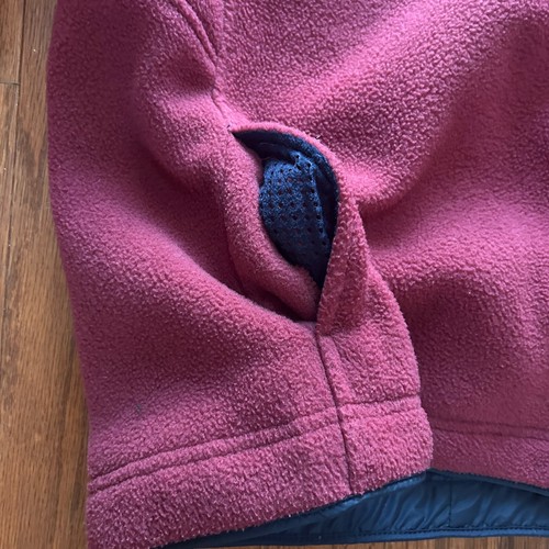 Patagonia Synchilla Fleece Quarter Zip Pullover USA Made Pockets Women’s #25262 - Picture 2 of 10