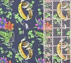 Custom 100% Cotton Woven Fabric Lord Of The Rings Movie Navy 1/4 Yard 9x56