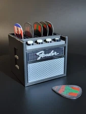 Fender Amp Gutiar Pick Holder, Holds  11 Picks On Top!!