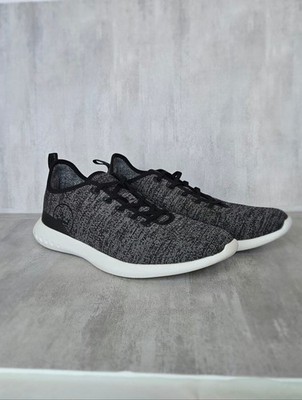Peter Millar Hyperlight Glide Men's Knit Sneakers Sz 11 Grey Iron
