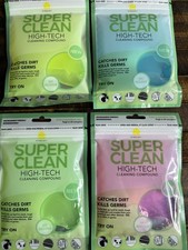 FiveJoy High-Tech Cleaning Gel 4-Pack Universal Dust Cleaner for Car Keyboard