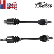Pair Front CV Axle Joint Shaft For Honda Odyssey 3.5L V6 2007 2008 2009 2010