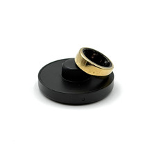 Oura Ring Gen 3 Horizon - Titanium - Size 08 - Gold - HEAVILY SCRATCHED