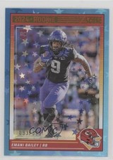 2024 Score Rookies Stars 93/399 Emani Bailey #394 0xb8