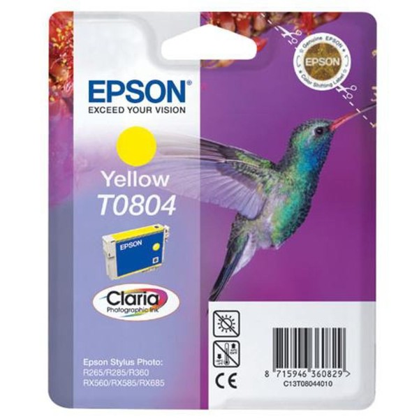 Epson T0804 - Druckerpatrone - 1 X # C13T08044011-image
