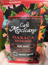 CAFE MEXICANO/OAXACA RESERVE/DARK ROAST/GROUND COFFE🫖☕🇲🇽