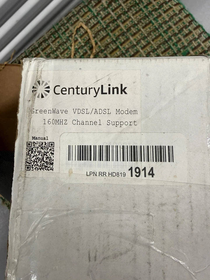 Century Link Greenwave Model C4000LZ Wifi Wireless Router/Modem-White-NEW IN BOX - Image 2 of 2