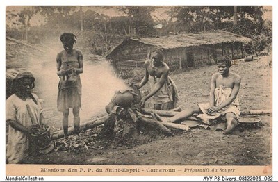 AYYP3-0214-KAMERUN - Missionen der P-P du Saint-Esprit - Kamerun - Preparati