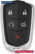 HelloAuto Key Fob Cover Shell Case Replacement Fits for Cadillac XT5 2014-2023,