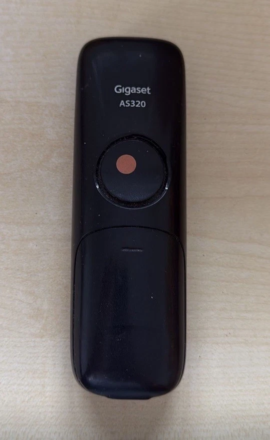 Gigaset AS320 Telefon Mobilteil Handgerät Ersatz Schwarz Handteil Handy - Bild 2 von 2