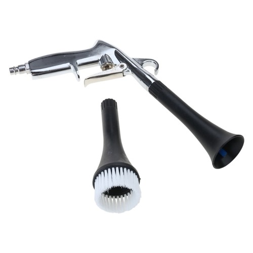 Auto Interior Detailing Cleaning Tool Blower with Brush for Vehicle Keyboard - Photo 2/11