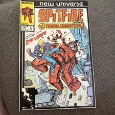 Spitfire and the Troubleshooters #5 (Marvel Comics February 1987)