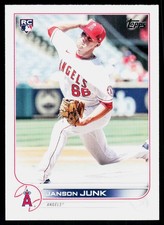 2022 Topps Janson Junk #594b RC Rookie Los Angeles Angels