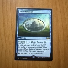 Ancestral Vision - N/M - Tarkir Dragonstorm - MTG Magic The Gathering Card