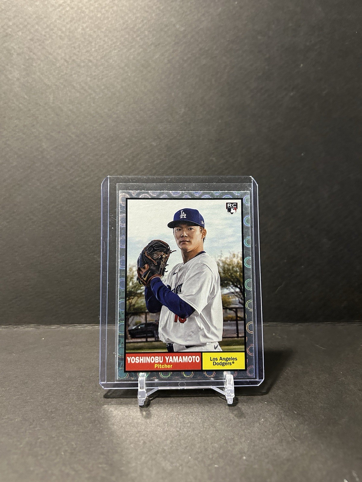 2024 Topps Archives - 1961 Topps Yoshinobu Yamamoto #61 Archives Foilboard (RC)