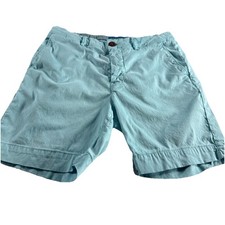 Mens shorts Size 33 Aqua Blue Lyocell Cotton Lycra blend by michael s