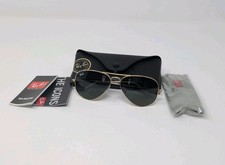 Ray-Ban Classic Aviator ORB3025 Arista Oro/Verde G-15 L0205 Nuovo  