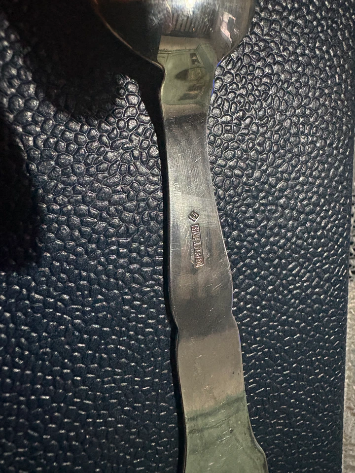 Cucchiaio in Argento 925 per Bimbo e Nascita - Greggio Argenteria con scatola  - Immagine 4 di 4