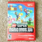 New Super Mario Bros. Wii Nintendo Wii Complete CIB - Tested & Working