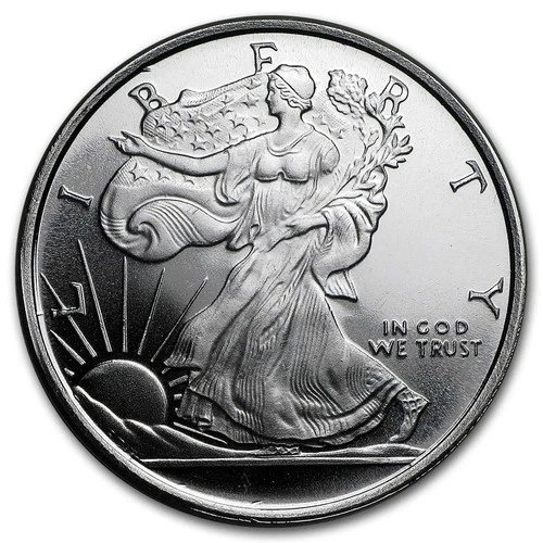 1/2 oz Silver Round - Walking Liberty