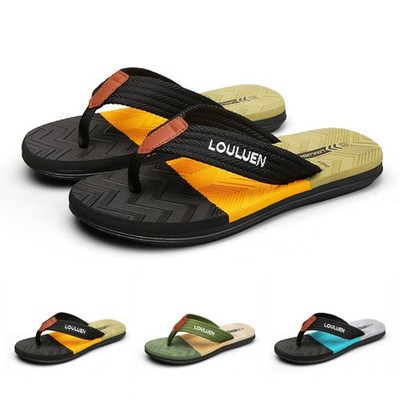 Flip-Flops Herren Zehentrenner Sandalen Sommer Casual Badelatschen Hausschuhe