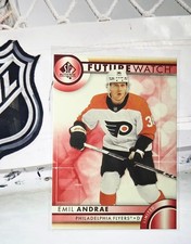 2023-24 SP Authentic Future Watch Limited Red Emil Andrae RC #182
