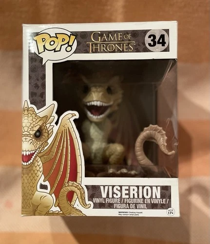 Funko Pop! Game of Thrones: Viserion #34 Vinyl Figure 6-inch VAULTED RARE
