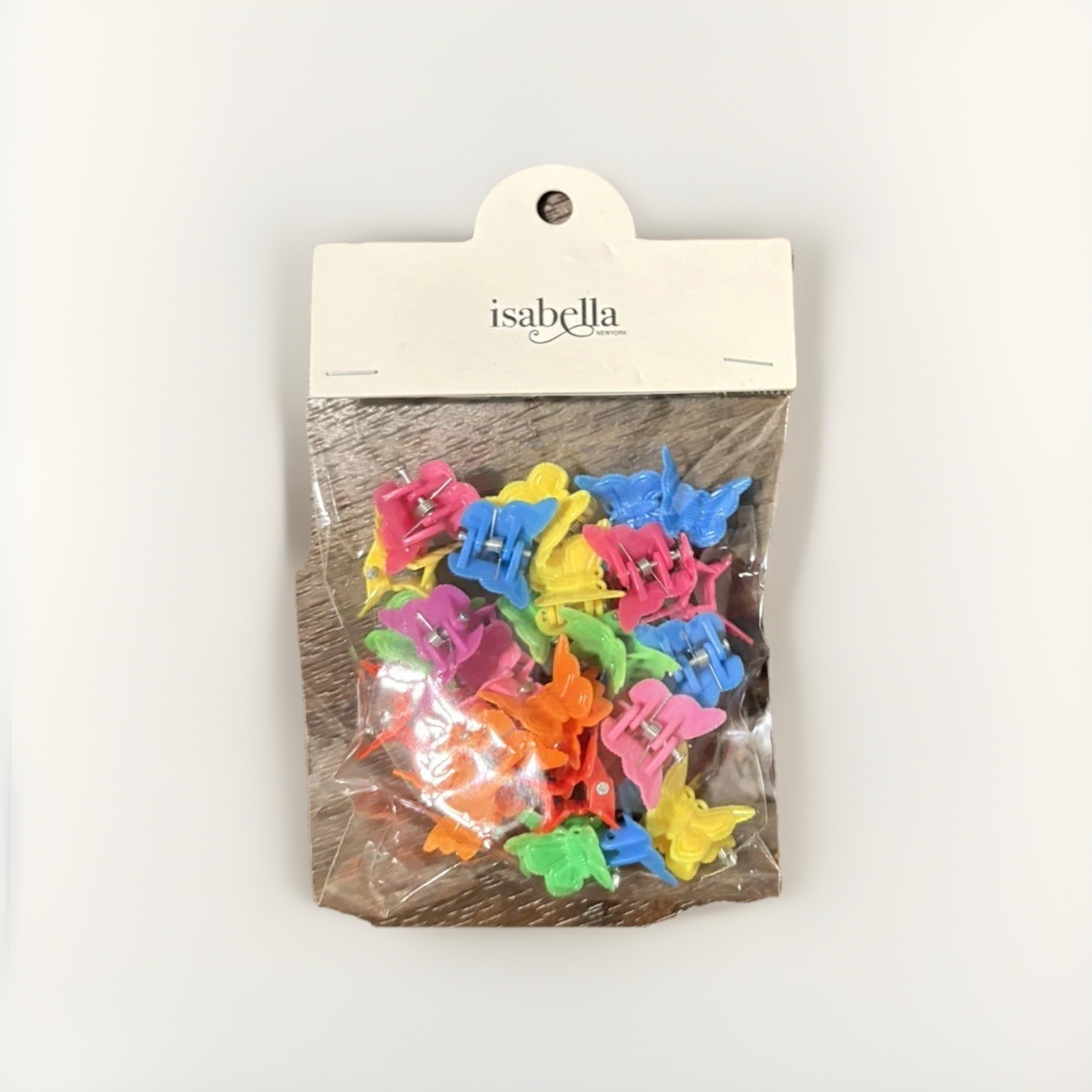 Mini Butterfly Hair Clips, Multi  Solid Color Hair Accessories for Girls/Kids