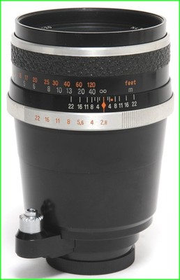 Zeiss Jena Bm Biometar 2.8/120mm lens for Exakta Mount Telephoto lens