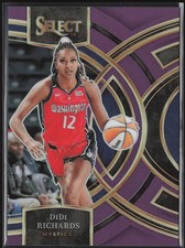 DiDi Richards 2024 Panini Select WNBA Prizm Purple #113 /149 Washington Mystics