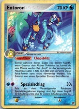 Pokémon Entoron 17/100 EX Sandsturm 2003 Deutsch